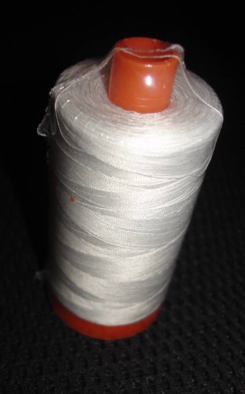 AURIFIL 100% COTTON MAKO THREAD~WINTER WHITE~#2021~50WT  