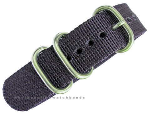 utc g10 nato military divers watchband fits zulu