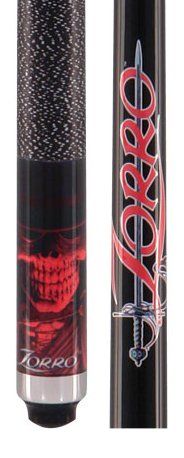 NEW McDermott ZOR1 Zorro Skull Pool Billiards Cue Stick  