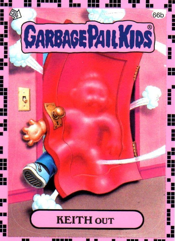 Garbage Pail Kids FLASHBACK 2 PINK KEITH OUT 66B  