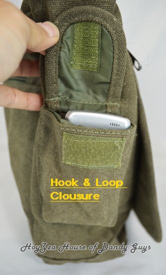 Mens New Casual Canvas Full Size Shoulder Messenger Bag  