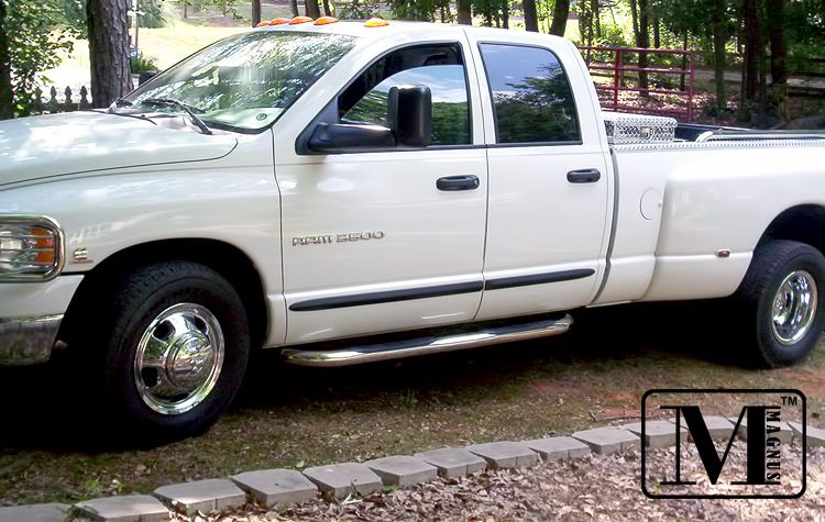 02 08 Dodge Ram 1500/03 08 Ram 2500/3500 Quad Cab Chrome Side Step 