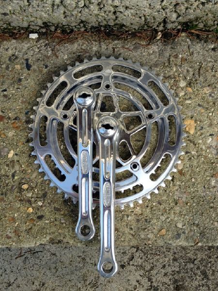 STRONGLIGHT COMPETITION 63 CRANK SET RENE HERSE ALEX SINGER  