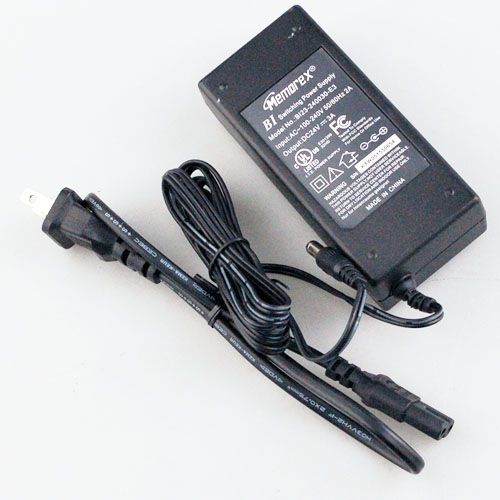 AC 100V 240V Converter Adapter DC 24V 3A Power Supply  