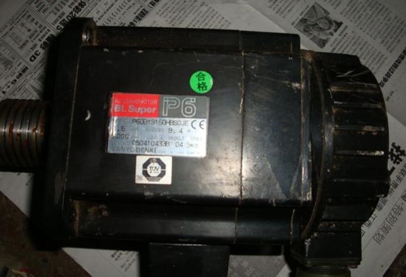 SANYO DENKI AC SERVO MOTOR BL SUPER P6 P60B13150 BS0JE  