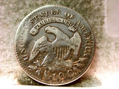 1820 CAPPED BUST DIME ID#Q860  