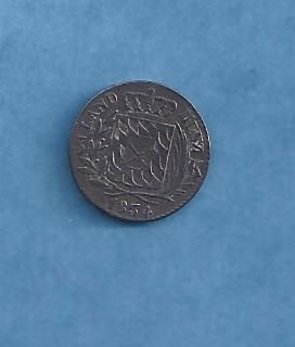 GERMANY STATES BAVARIA SILVER COIN 3 KREUZER 1834  