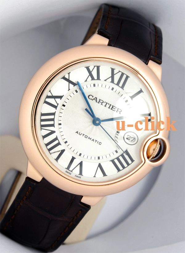   42.1mm CARTIER BALLON BLEU Watch #W6900651 $19500 +Box/Paper  