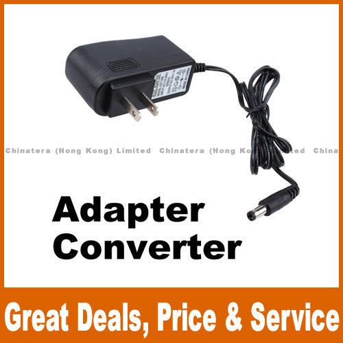 New AC DC 12V 1A Converter Adapter Power Supply J  