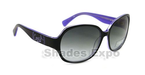 NEW COACH SUNGLASSES CC 2030 BLACK CC2030 BLACK AUTH  