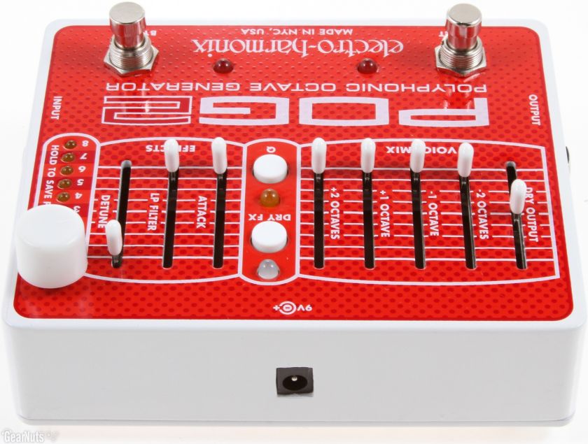 electro harmonix POG2 (XO Ser Polyphonic Oct Gen Pedal)  