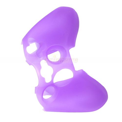 purple Silicone Cover Case Skin For XBOX 360 Controller  