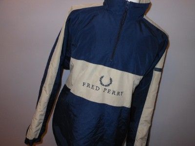 VTG FRED PERRY JACKET COAT WINDBREAKER INDIE MOD SCOOTER MOD RETRO 