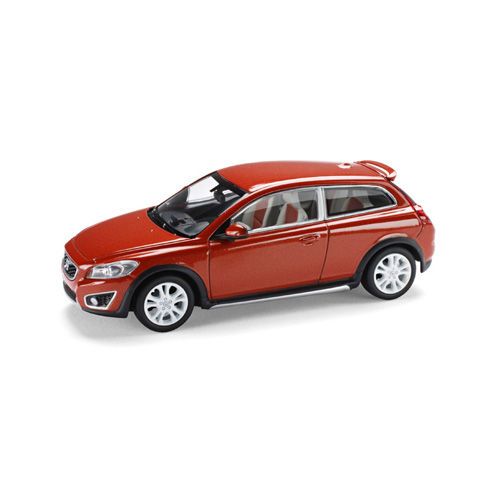 wonderful modelcar VOLVO C30 2010 in orange flame  