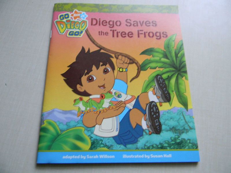 GO DIEGO GO, 2 BOOK LOT  