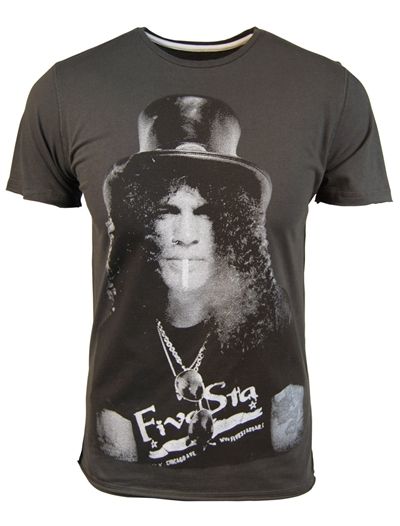 Vintage Slash Guns n Roses Mens T Shirt Amplified NEW  