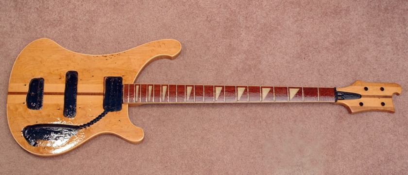 1973 Vintage Rickenbacker 4001 Bass Guitar Body Project  