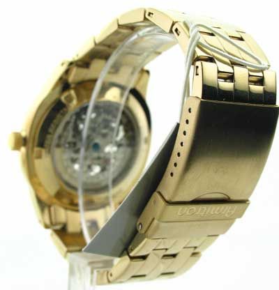 MENS ARMITRON STEEL AUTOMATIC CRYSTAL WATCH 20 4441SVGP  