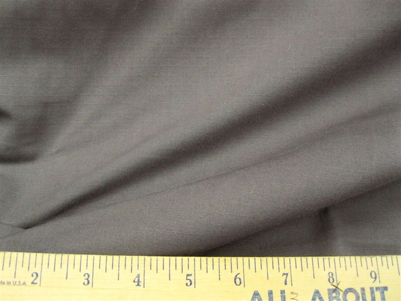 Discount Fabric Nylon Rip Stop Smoke Grey L225  