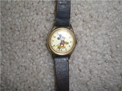 VINTAGE LORUS MICKEY MOUSE WRIST WATCH #V515 6080  