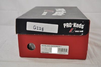 PRO KEDS ROYAL CVO WHITE PMC32433 (#6227) 8.5M  