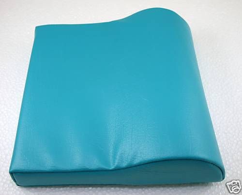 Deluxe Teal Contour Vinyl Tanning Bed Pillow  