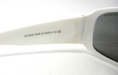   EXCHANGE SUNGLASSES * AX 122/S * WHITE * RARE HARD TO FIND COLOR