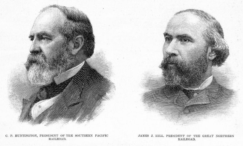 PIERPONT MORGAN, JAMES HILL GREAT NORTHERN RAILROAD  