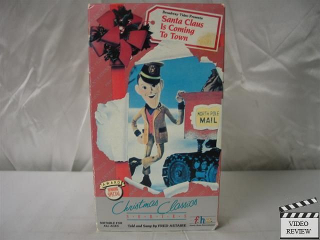 Santa Claus Is Coming To Town VHS Mickey Rooney  