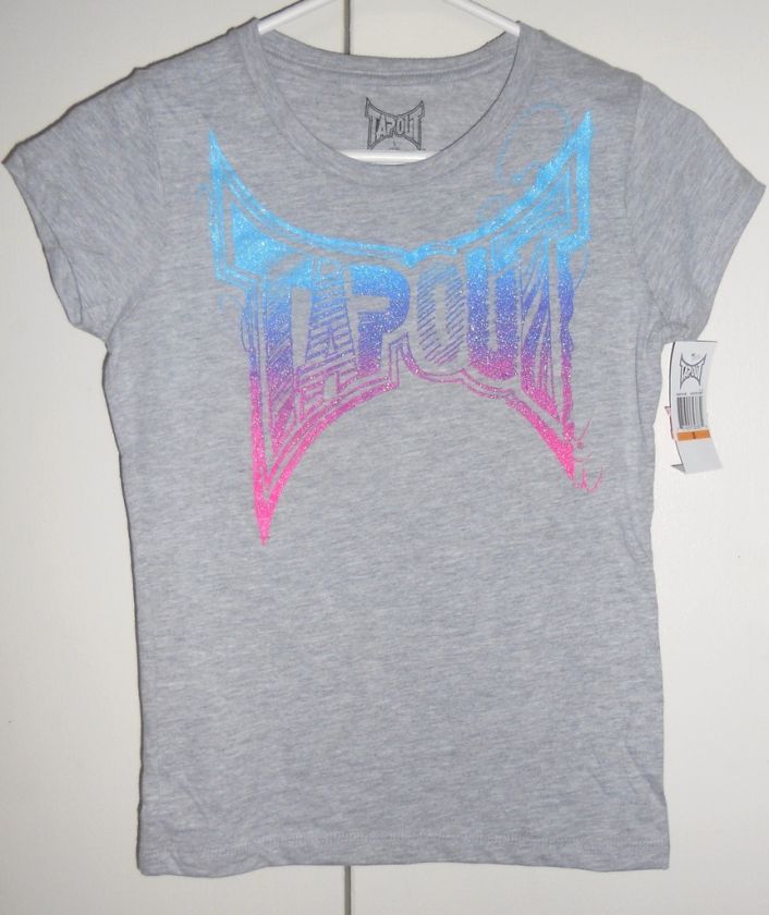 TAPOUT GIRLS T SHIRT SIZE MEDIUM (10 12)NWT  