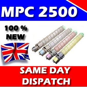 Ricoh MPC2500 C3000 MPC 2500 MPC3000 Toner Set CYMK NEW  