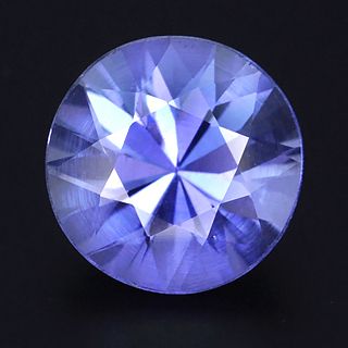 ONLY $0.99/1pc 1.9mm DIAMOND CUT VIOLET BLUE TANZANITE  