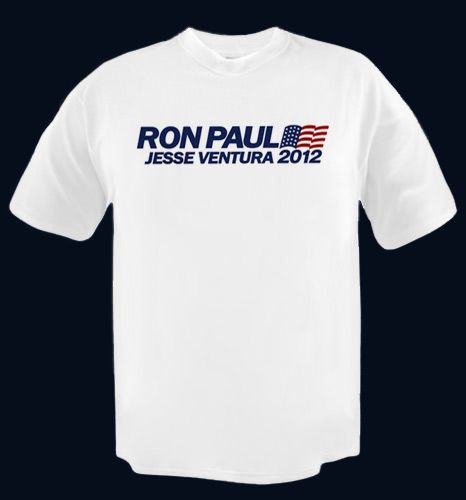   VENTURA for PRESIDENT 2012 libertarian conservative TSHIRT  