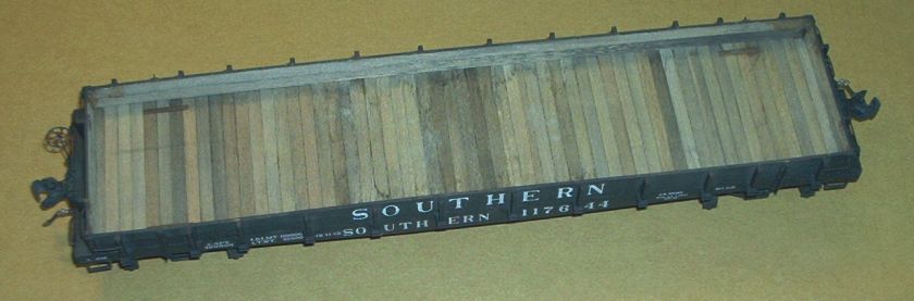 SCALE WISEMAN SRR ACF TYPE 416 FLAT CAR/GONDOLA KIT  