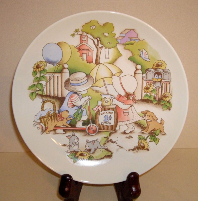 Watkins 1991 Country Kids Good Friends Are Forever Plate 1  