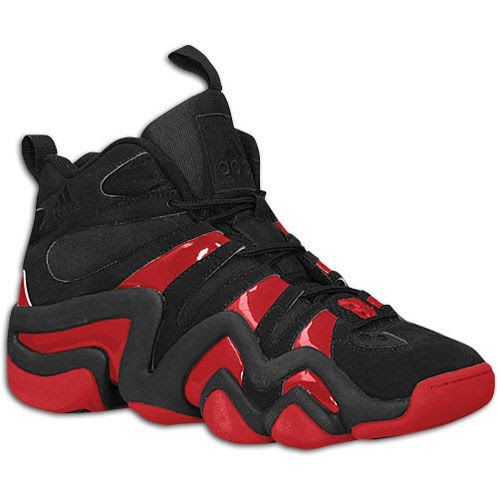 ADIDAS CRAZY 8 KOBE BLACK RED US SIZE 12, UK 11.5  