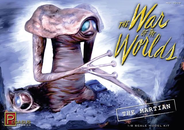 Pegasus Model Kit   War of The Worlds   Martian   9008  