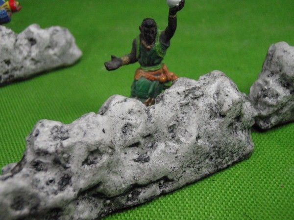 Large Grey Ruins Set Terrain Wargame Wargaming 28mm  