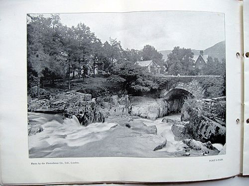 1920 View Book BETTSW Y COED, WALES 24 VIEWS SCARCE  