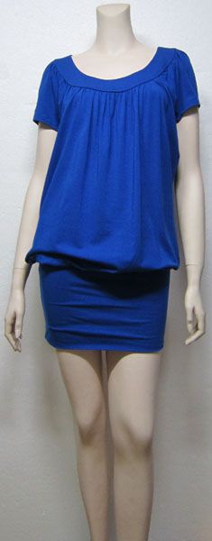 Victoria Secret Breezy cotton banded bottom dress XS XL  