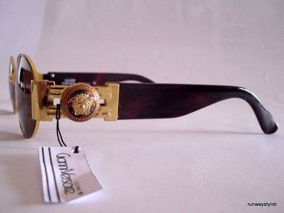 GIANNI VERSACE S71 MENS SUNGLASSES  MIAMI ART DECO MEDUSA HEAD UNWORN 