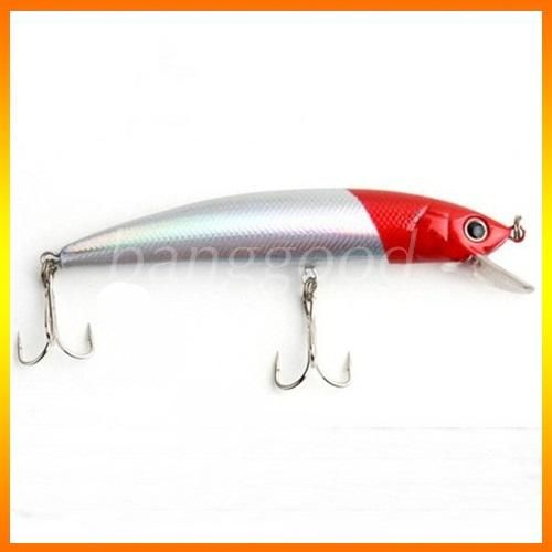   100mm Vibration Fishing Lures Tackle VCM Hook Crankbait Baits  