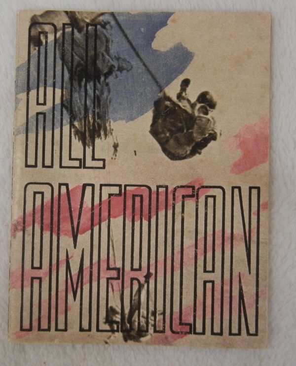   AMERICAN PRINTED IN PARIS FRANCE IN 1945 SHORTLY BEFORE THE END OF