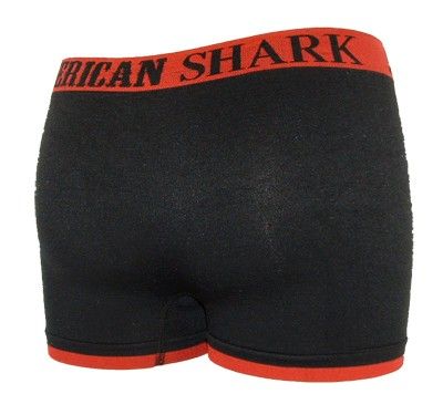 Navy AMERICAN SHARK SEAMLESS BOXER BRIEFS a  S/M L/XL  