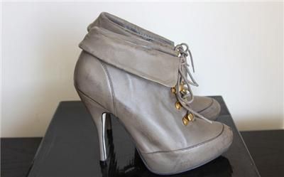  Annabelle Leather Soft Hiker Ankle Booties Boots 6  