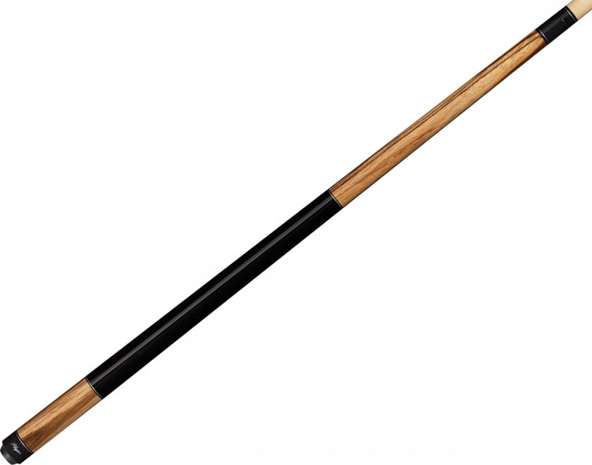 Players E 3300 Exotic Zebrawood/Black Billiard/Pool Cue Stick & FREE 