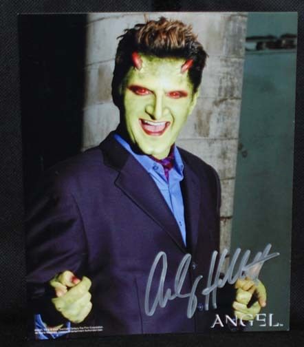 Andy Hallett (Lorne) ANGEL/BUFFY AUTOGRAPH (Deceased)  