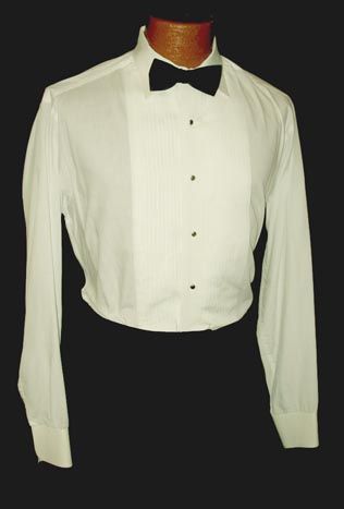 Mens Ivory Off White Cream Tuxedo Shirt All Sizes  