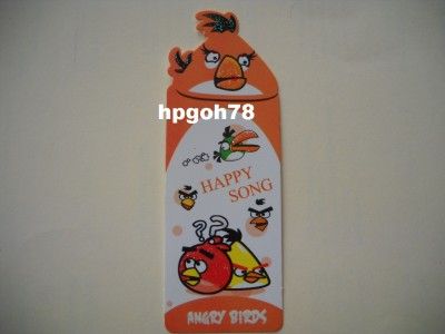 pieces new angry birds collectible colourful bookmarks collection 