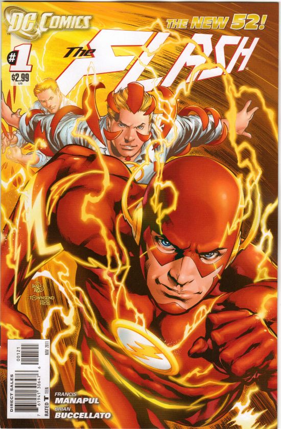 Flash #1 Ivan Reis Variant (2011) Near Mint DC 52 Relaunch  